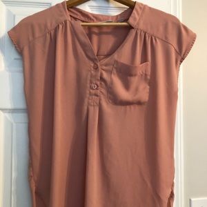 Xs coral blouse